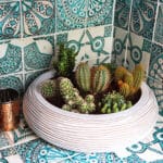 ⁦Capi Nature - Vase "Round Bowl"- Rib Collection⁩ - الصورة ⁦4⁩