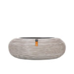 Capi Nature - Vase "Round Bowl"- Rib Collection