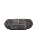 ⁦Capi Nature - Vase "Round Bowl"- Rib Collection⁩ - الصورة ⁦2⁩